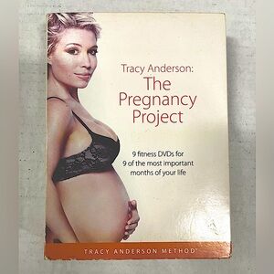 The Pregnancy Project. Pregnancy Fitness DVD by Tracy Anderson. 2013, 9-Disc Set